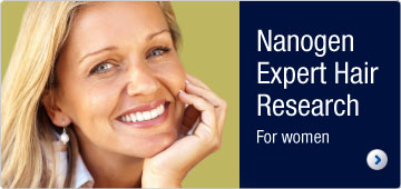 Nanogen expert hair research for women